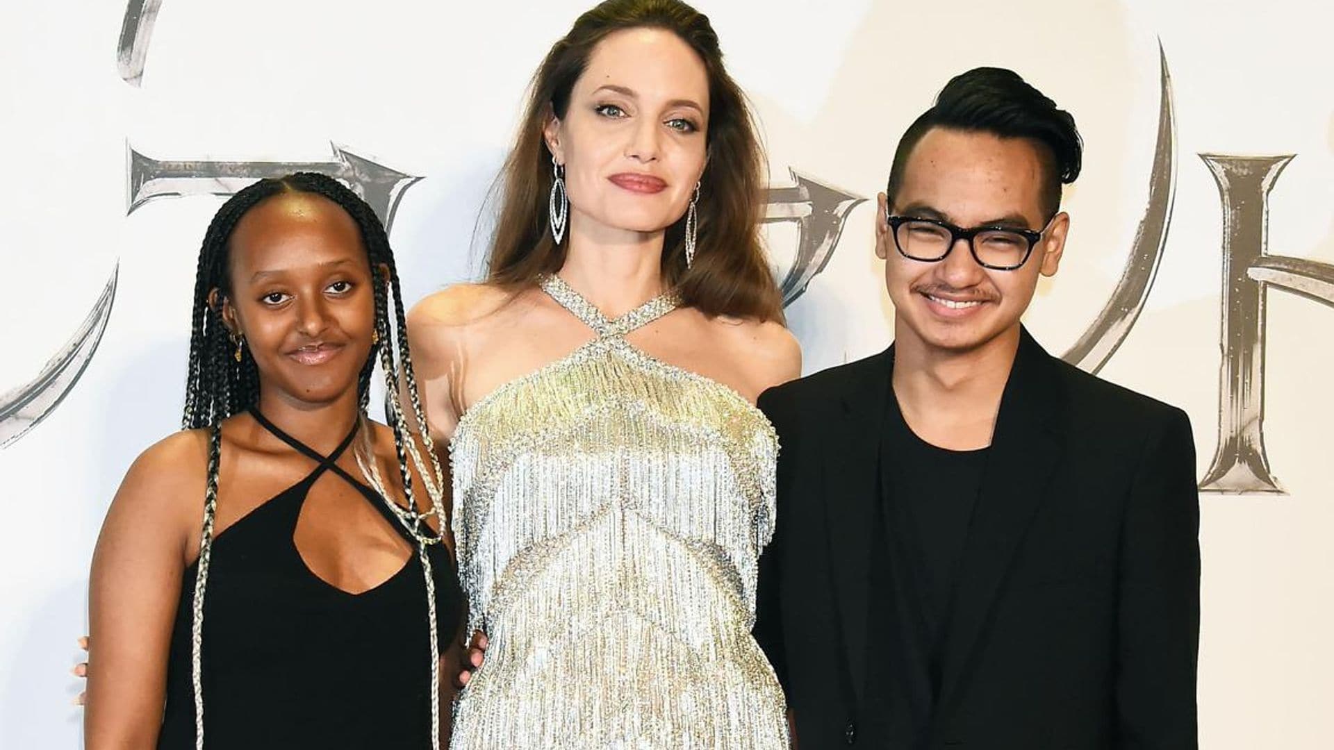 Angelina Jolie, Maddox reunite at Maleficent premiere in Tokyo