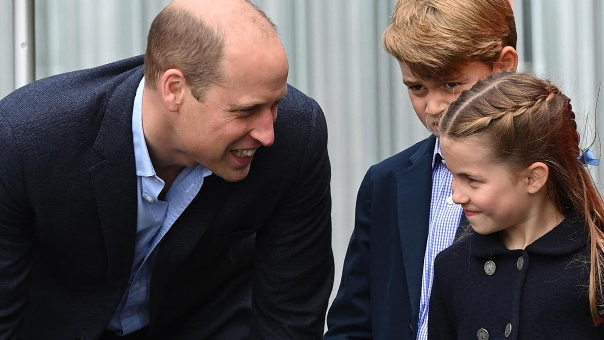 Prince William records video message with Princess Charlotte: Watch