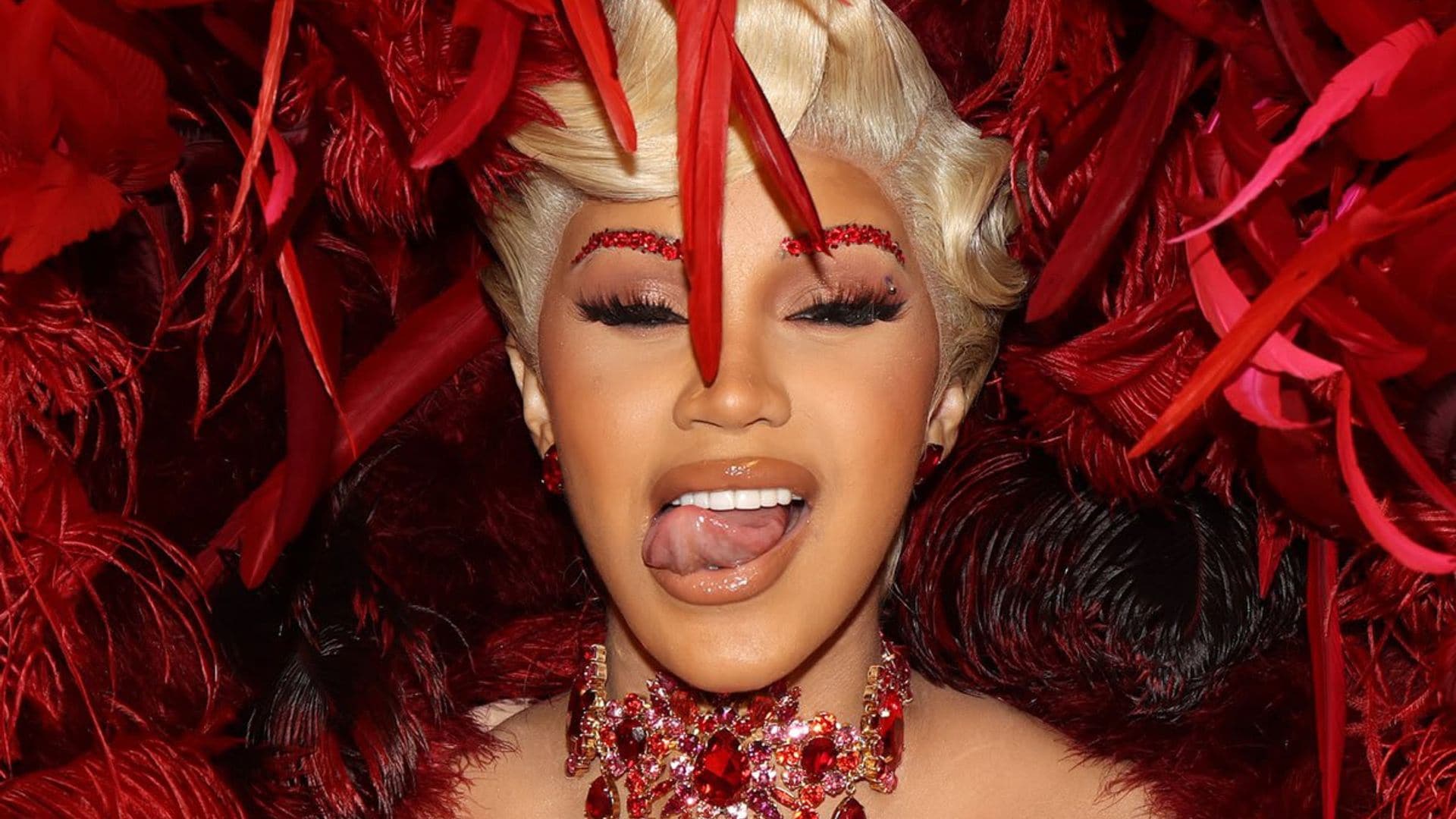 Cardi B looks stunning in her first public appearance after giving birth