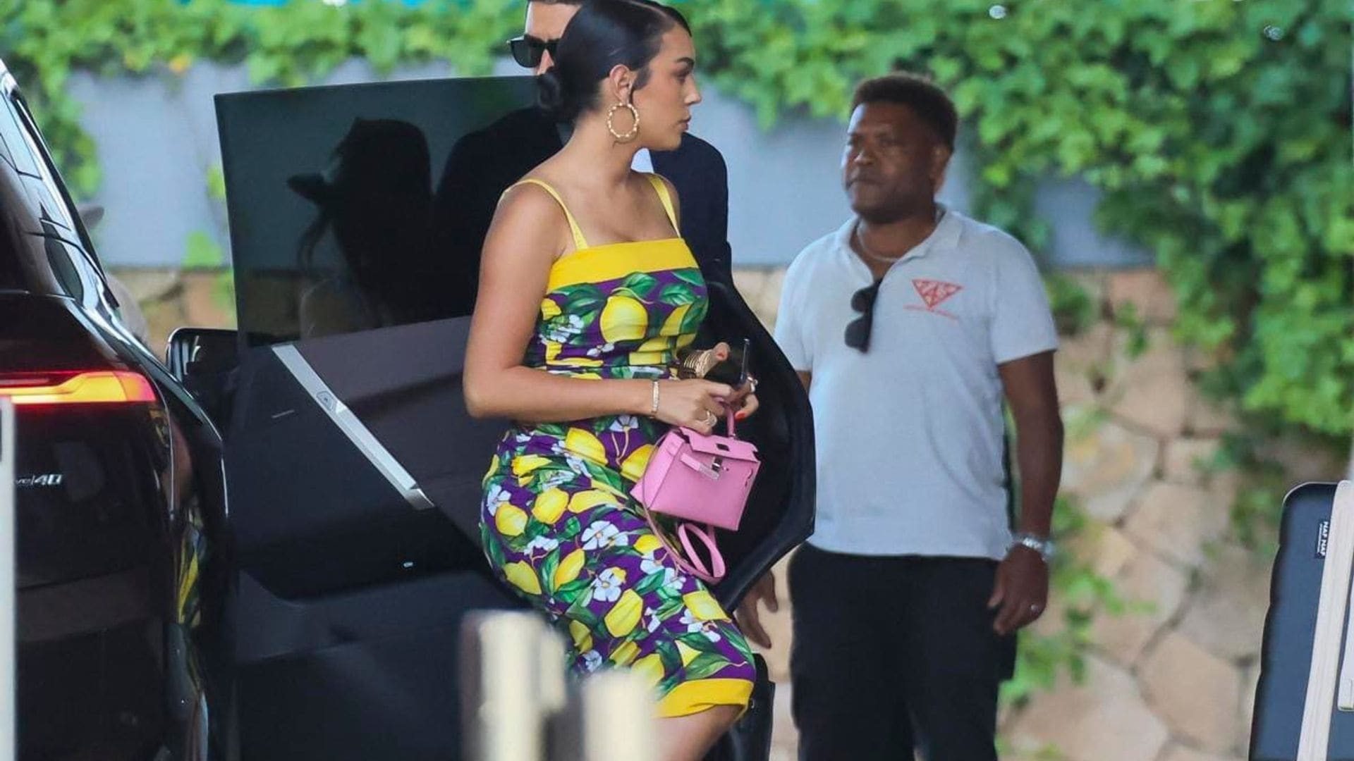 Georgina Rodriguez makes citrus chic in exclusive Dolce & Gabbana lemon dress