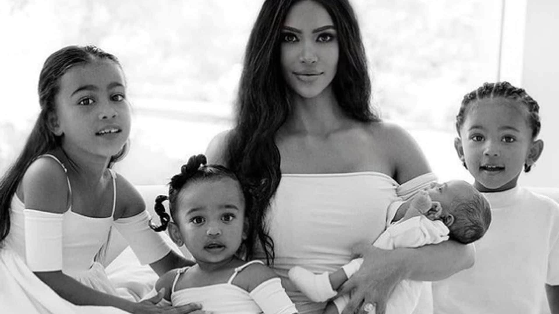 Kim Kardashian and North share TikToks wearing special effects makeup