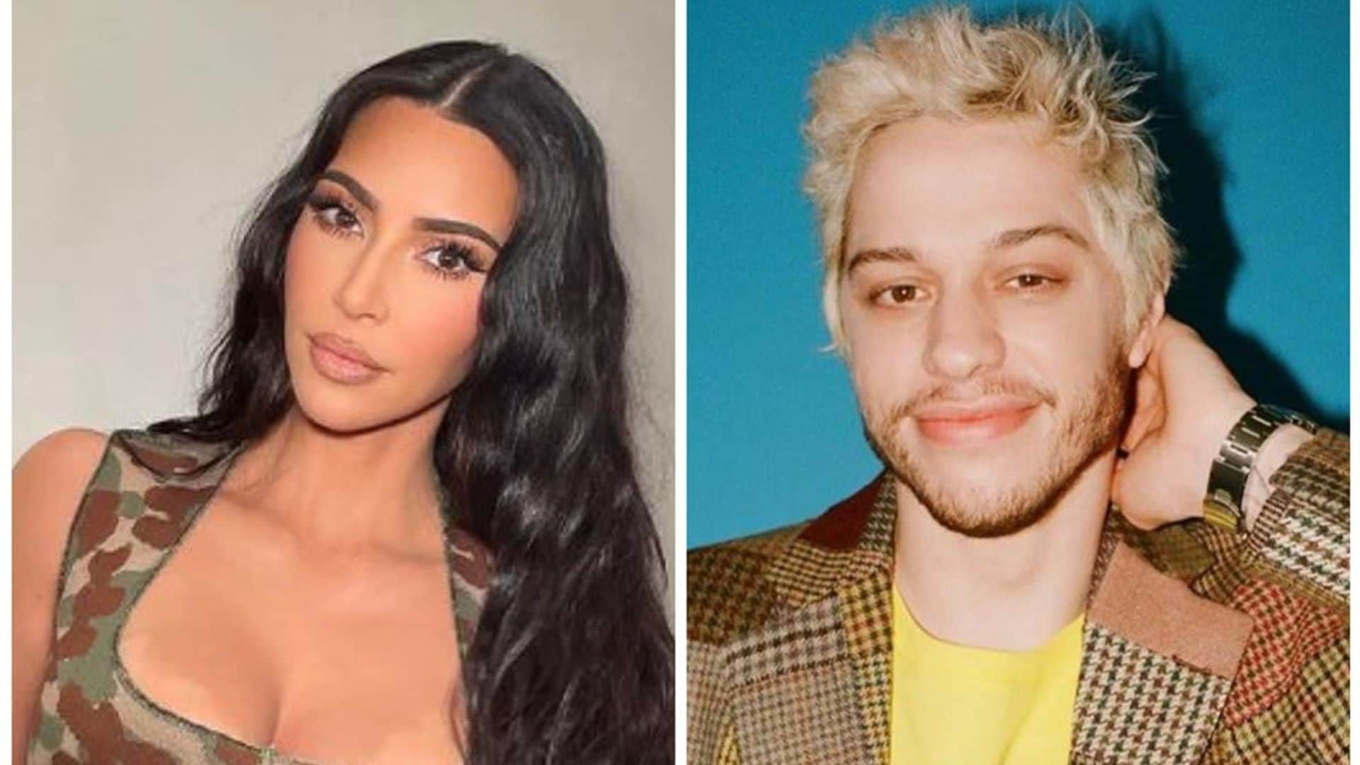 Kim Kardashian West is enjoying her relationship with Pete Davidson