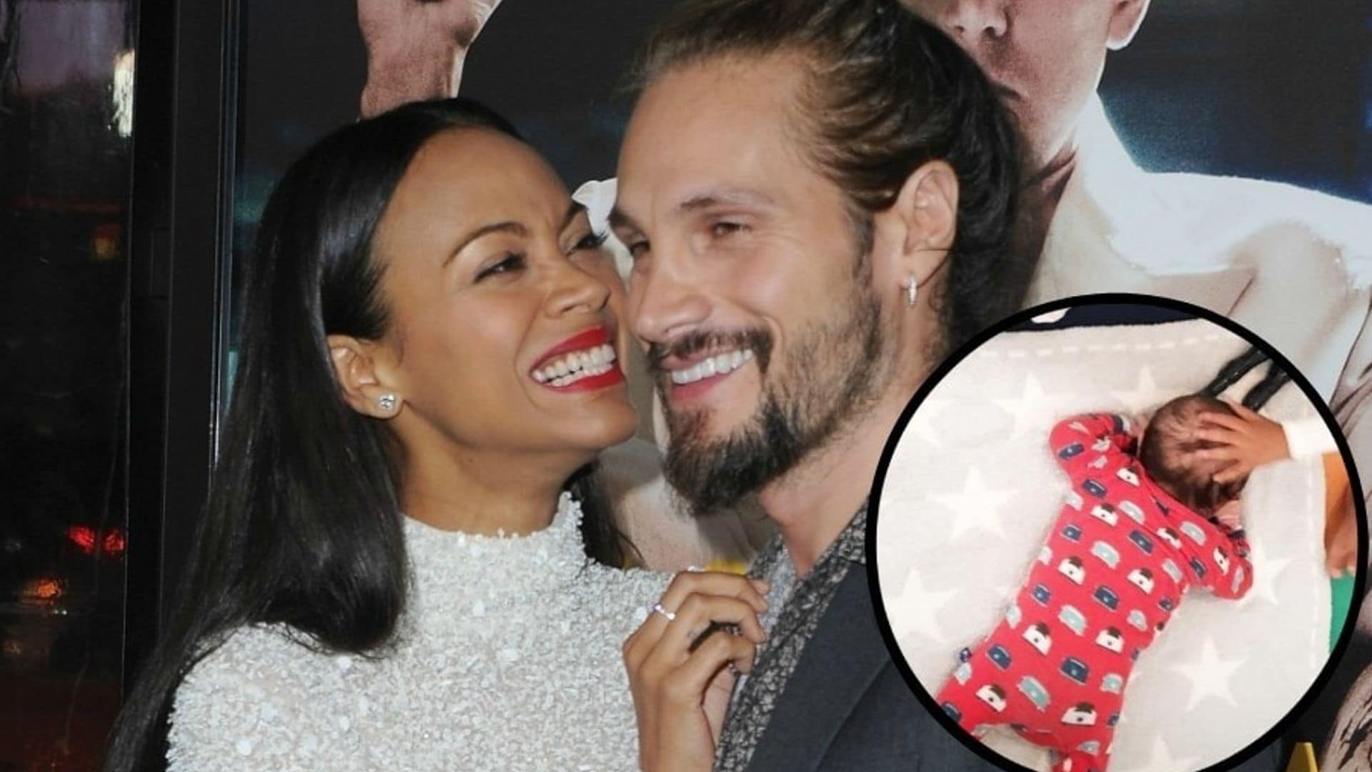 ​Zoe Saldana announces surprise arrival of third child – find out his unique name!