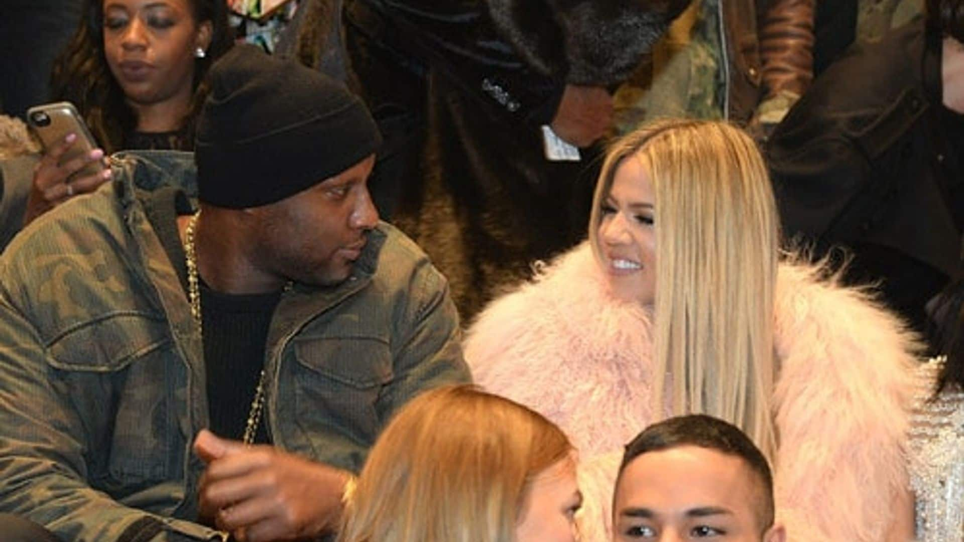 Lamar Odom joins Khloé Kardashian for first public appearance since his hospitalization