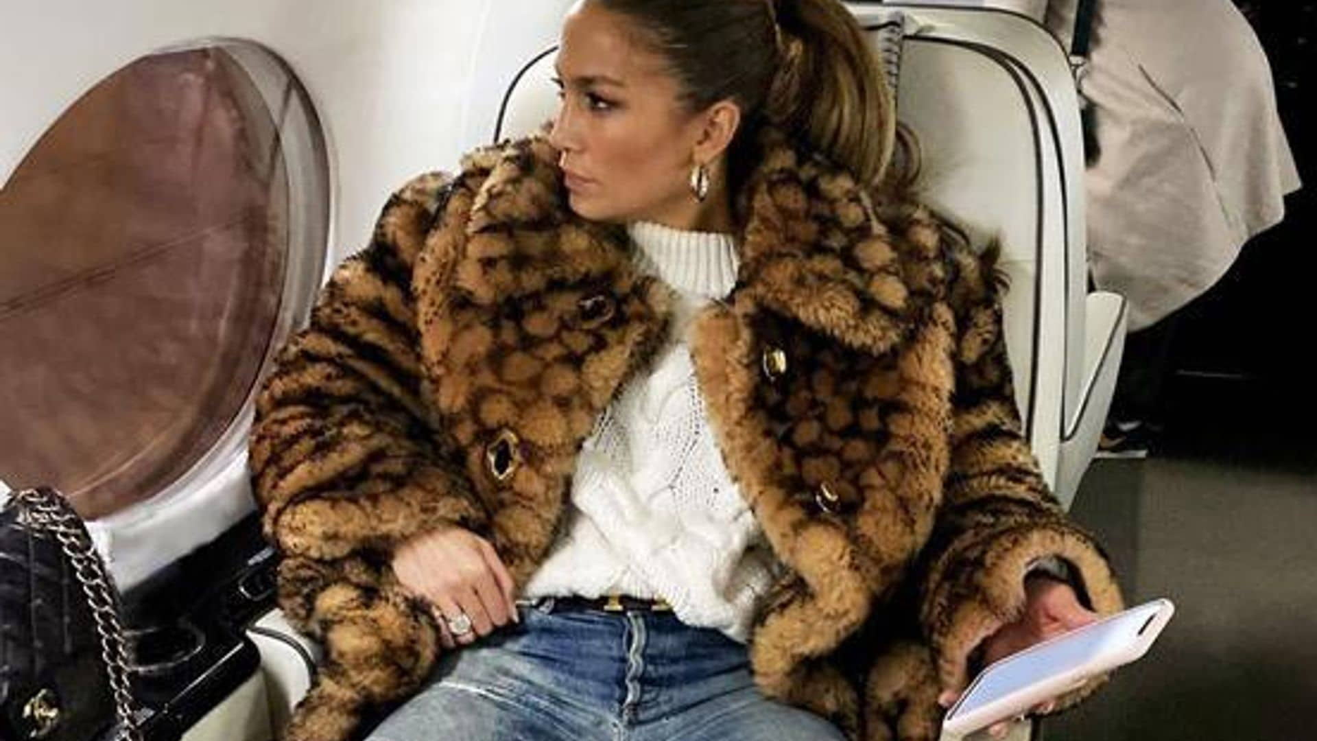 Jennifer Lopez s Coach shearling coat retails for 2 650