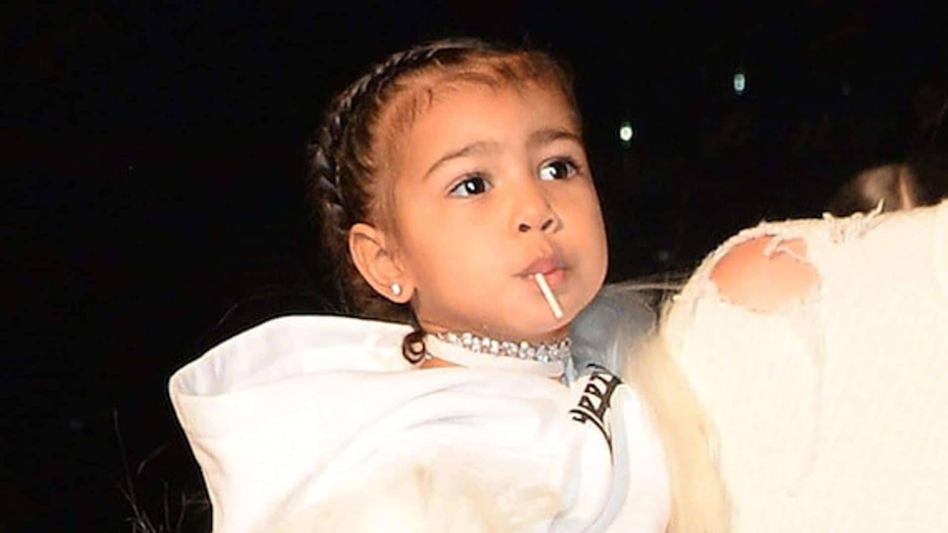 North West's beauty regimen includes contouring and a celebrity hairstylist