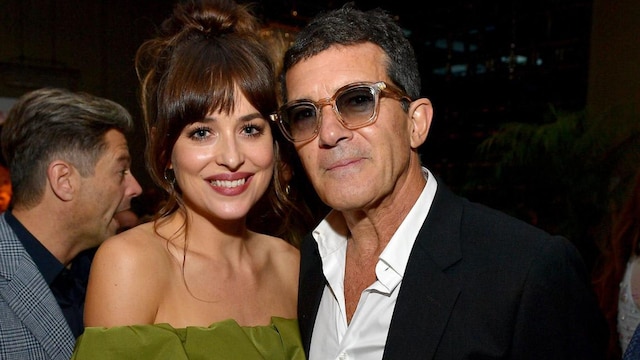 Dakota Johnson and Antonio Banderas