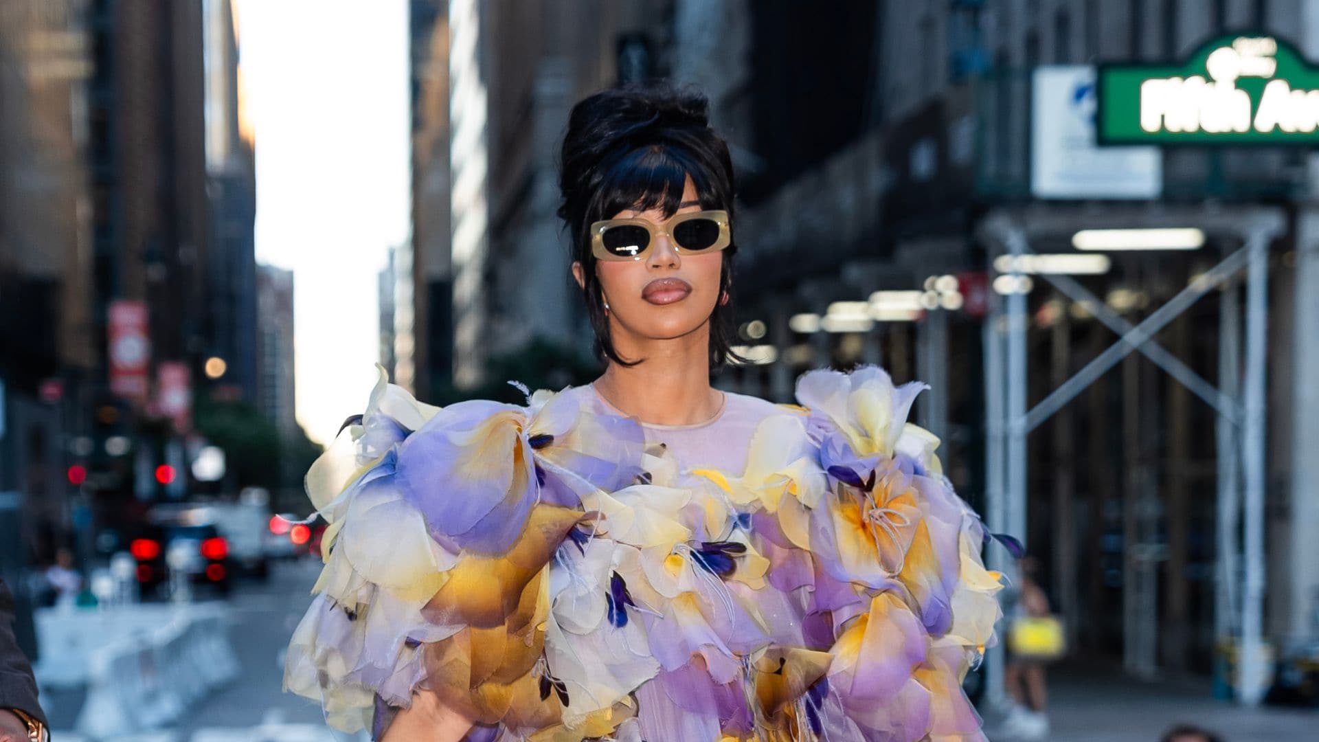 Cardi B surprised New Yorkers when she was spotted buying food in Manhattan without security