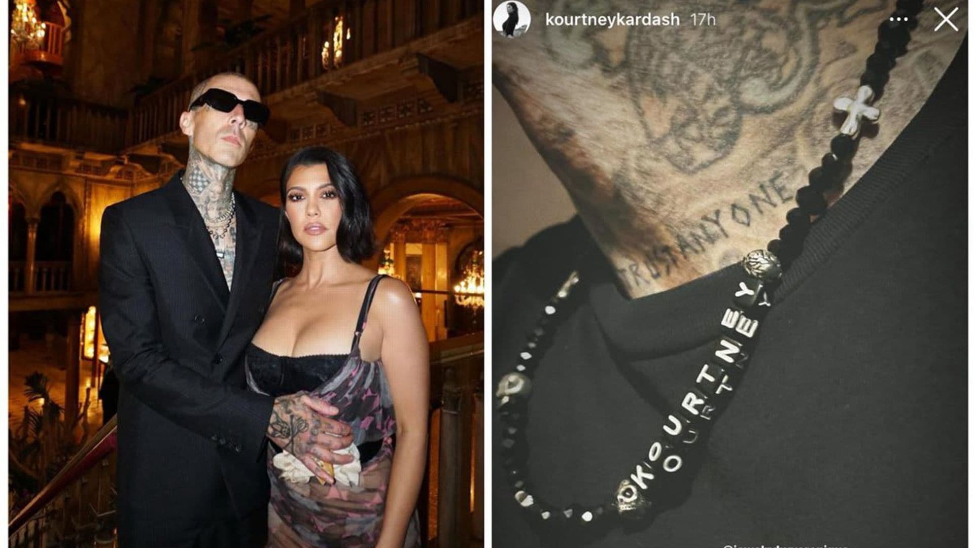Kourtney Kardashian and Travis Barker found another way to declare their love for each other