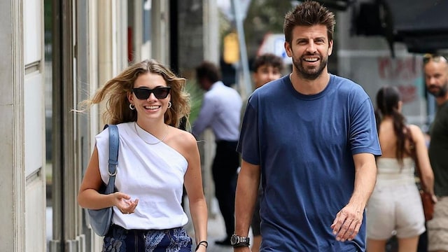 Gerard Pique and Clara Chia