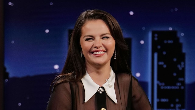 Selena Gomez at Jimmy Kimmel Live