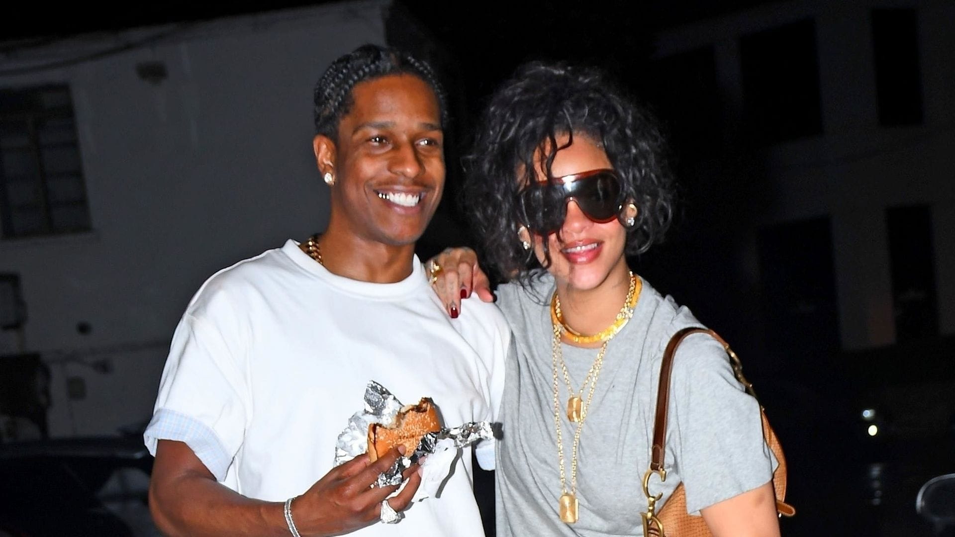 Rihanna and A$AP Rocky eating hamburgers in Barbados will make you believe in love