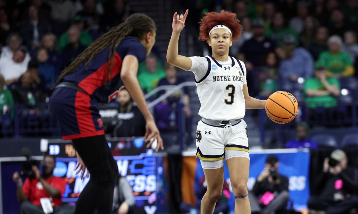 NCAA Women's Basketball Tournament   Second Round   Notre Dame