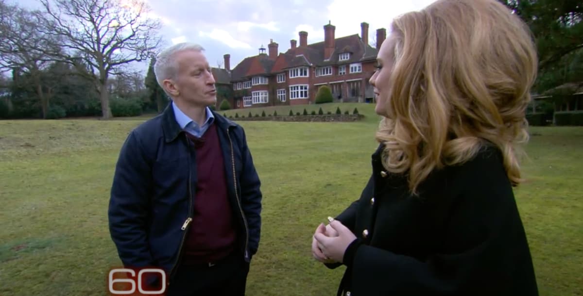 Adele's interview with Anderson Cooper 