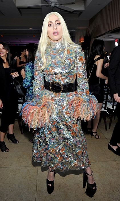 March 20: Fashion madness! Lady Gaga was the editor of the year honoree during the Daily Front Row 2nd annual Los Angeles Fashion Awards in West Hollywood.
<br>
Photo: Stefanie Keenan/Getty Images for The Daily Front Row
