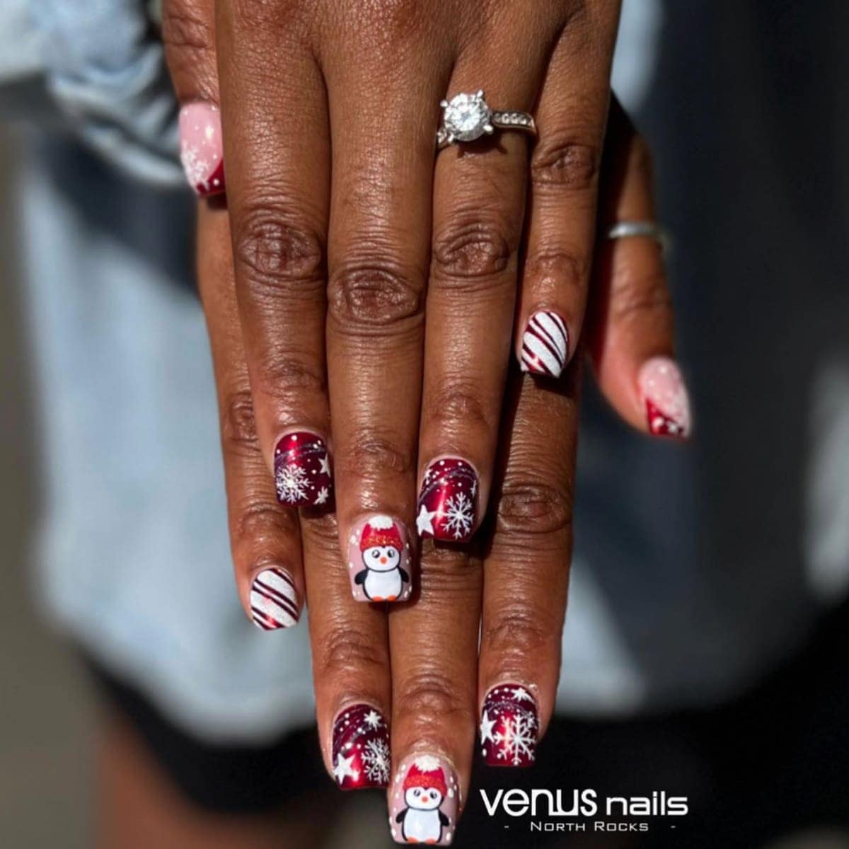 Christmas-inspired nail art you might wish you could wear the whole year