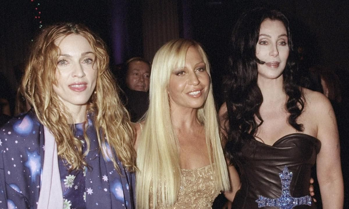 Madonna, Donatella Versace and Cher attending Metropolitan M