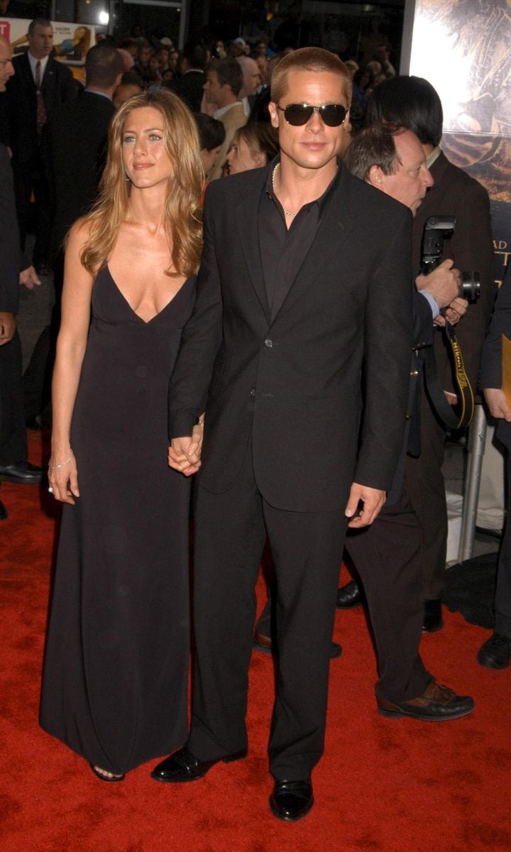 Jennifer Aniston and Brad Pitt fashion