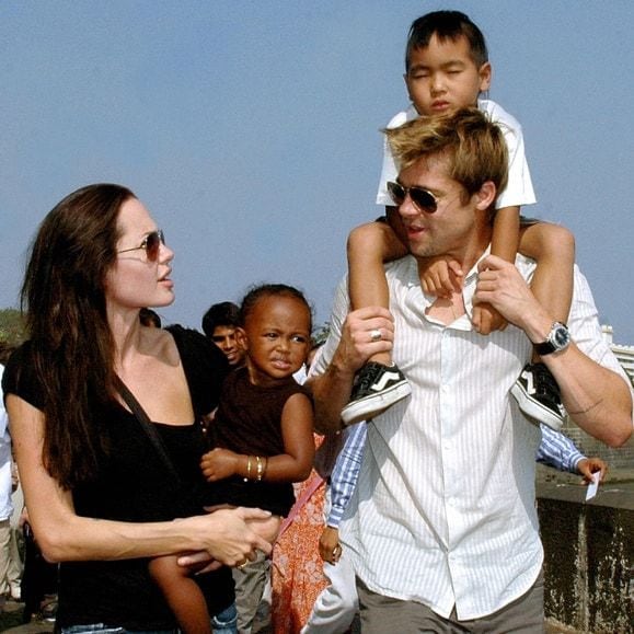 Angelina on keeping the family together:
<br>
"We work really hard at nurturing our family to make sure that everybody is alright and everyone stays connected. Maintaining a marriage and raising kids is hard work. You have to really make sure that your work doesn't get in the way. That you don't do something that is going to put too much strain on your family."
<br><br>
Photo: Getty Images