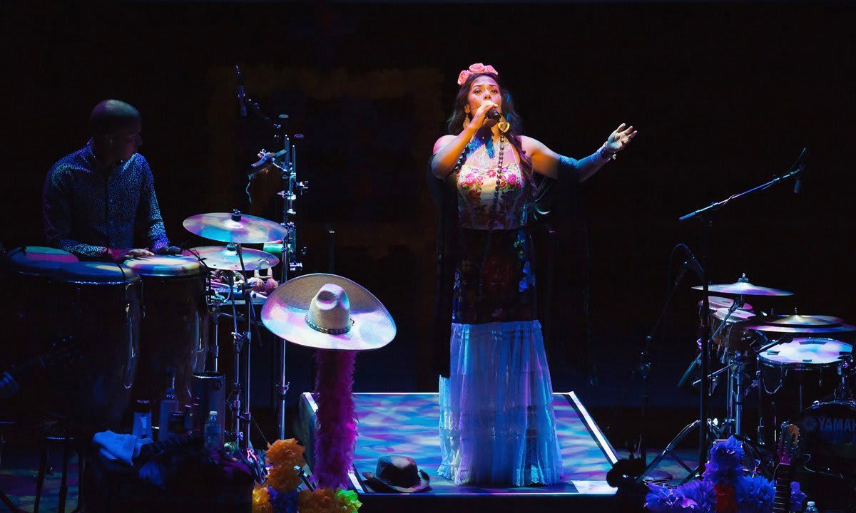 Lila Downs Performs At The Segerstrom Center For The Arts For Her "Balas Y Chocolate Tour"