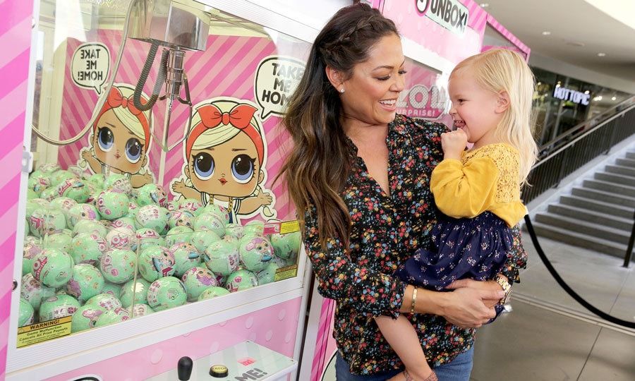 Vanessa Lachey had a fun girls' day out with her and Nick's daughter Brooklyn at the L.O.L. Surprise Unboxing Booth in L.A. in September 2017.
Photo: Getty Images