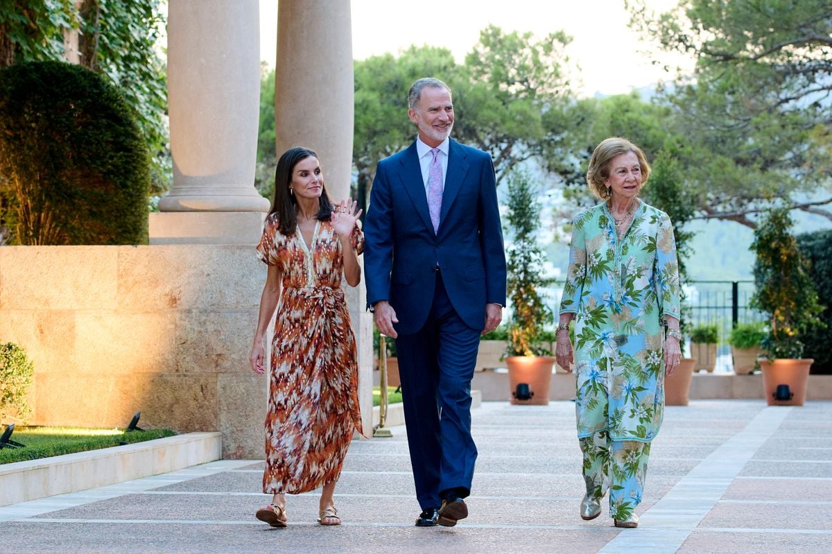 The Spanish royals hosted the traditional summer reception at Marivent Palace on July 29