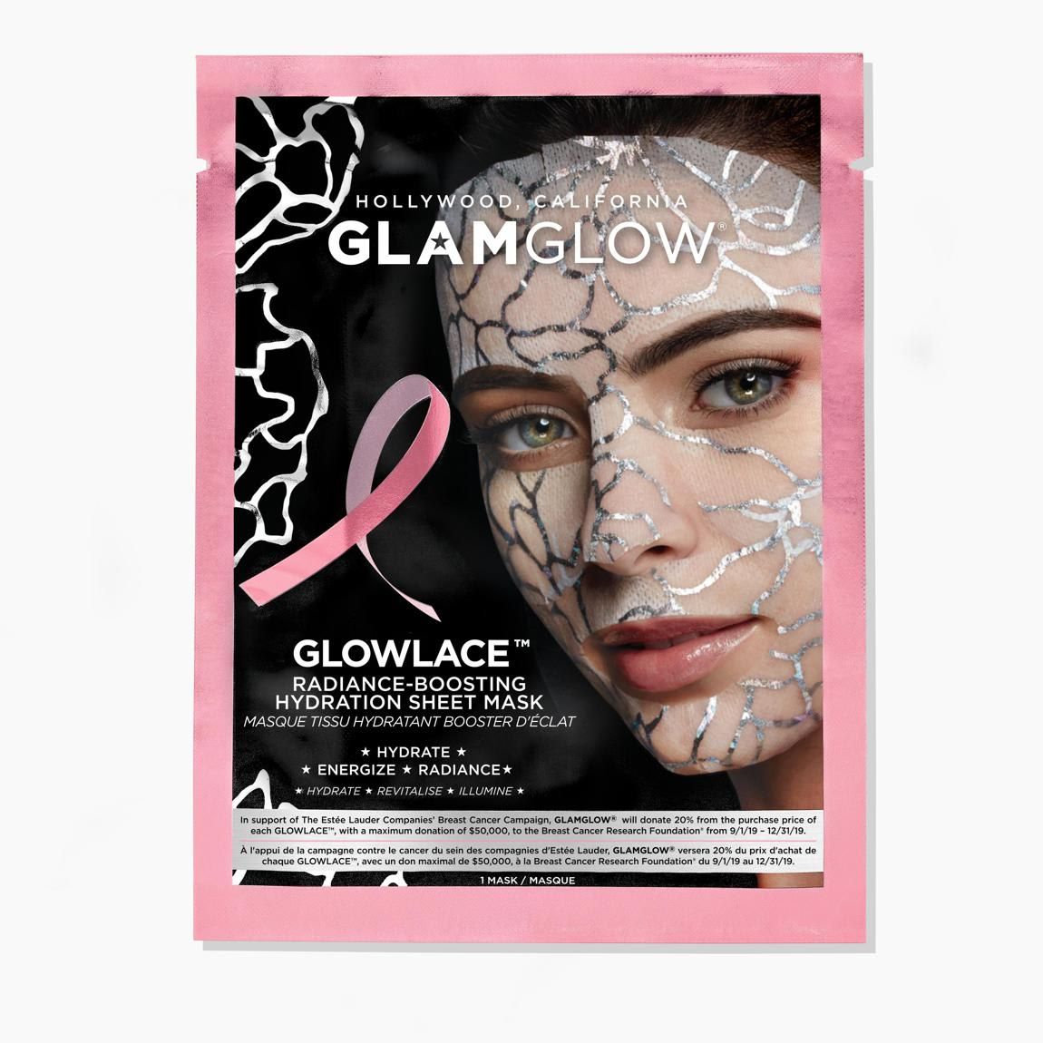 Glamglow Bubble sheet BCA Oxygenating Deep Cleanse Mask