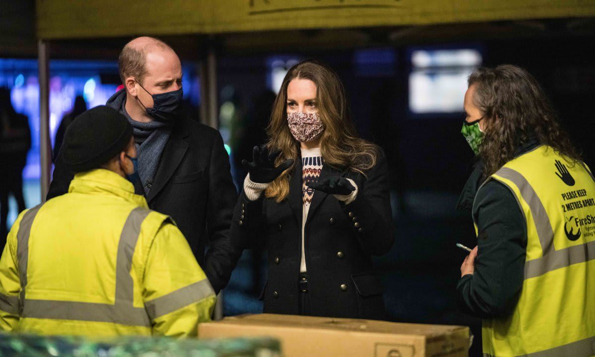 Princess Charlotte's parents visited FareShare, which is the UK's national network of charitable food redistributors, in Manchester to pay tribute to volunteers and organizations across the UK who have supported vulnerable families throughout 2020.