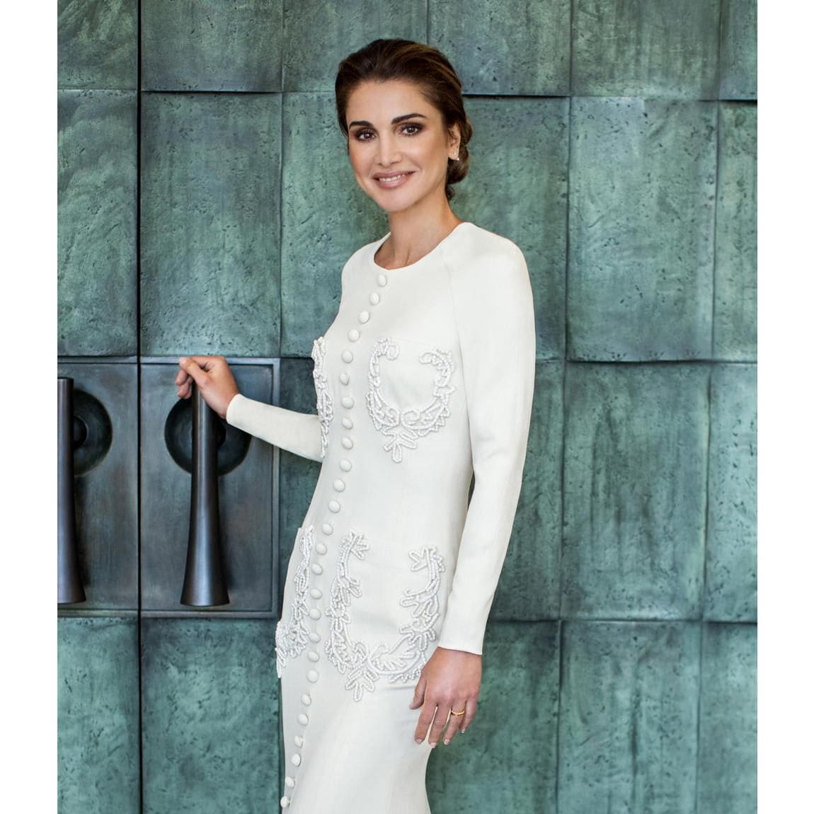 New portraits of Queen Rania were released ahead of her 50th birthday