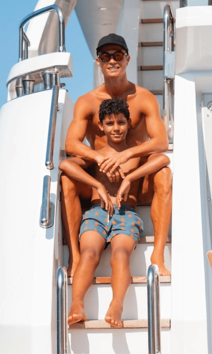 Cristiano Ronaldo summer 2021 family vacation