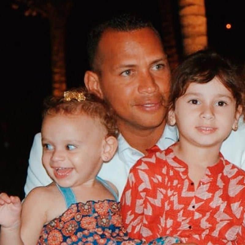 A-Rod y sus hijas