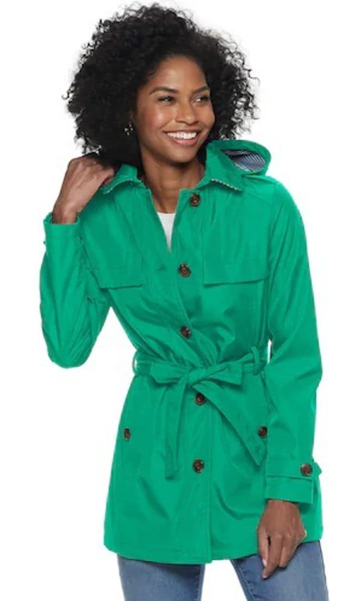 Women's Weathercast Belted Trench Coat by Kohl's