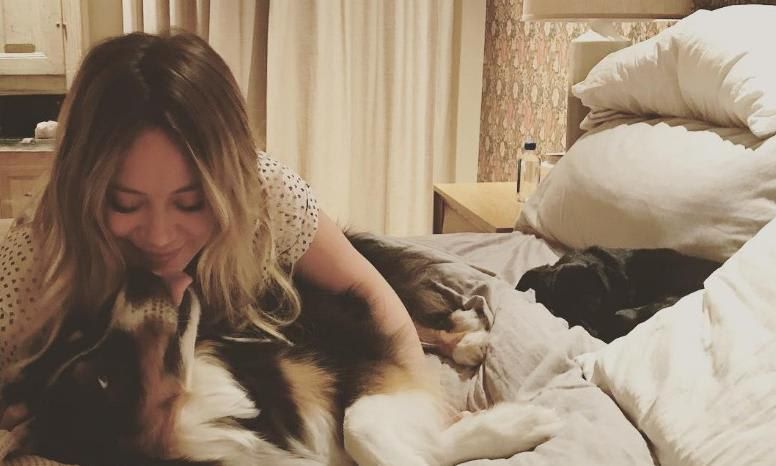 Hilary Duff wrote a goodbye to her pup Dubois