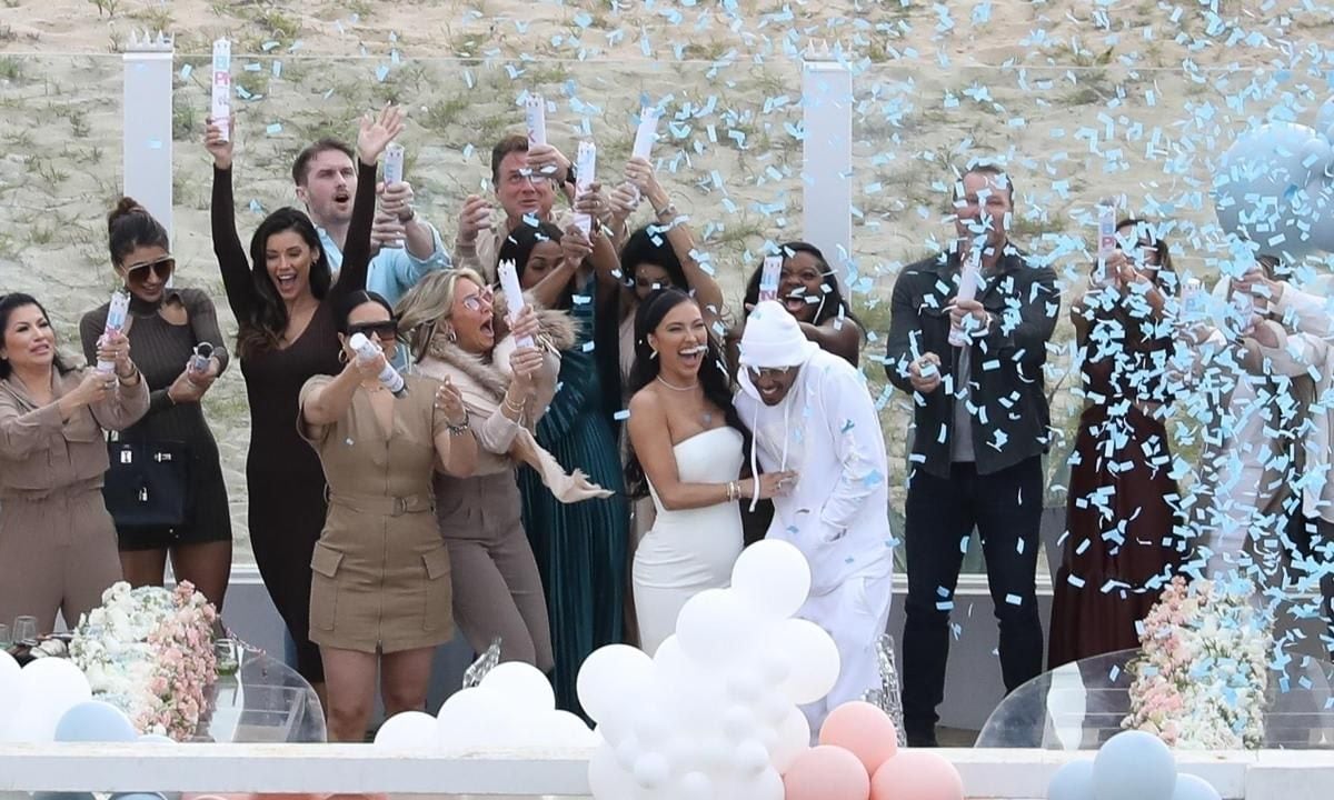 Nick Cannon hosts gender reveal, expecting baby number 8 with model Bre Tiesi
