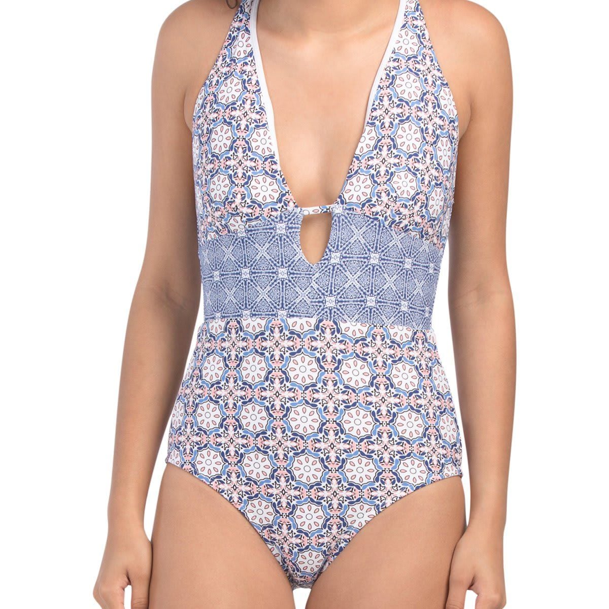 Sea Angel Keyhole Banded One-piece Swimsuit from Marshalls