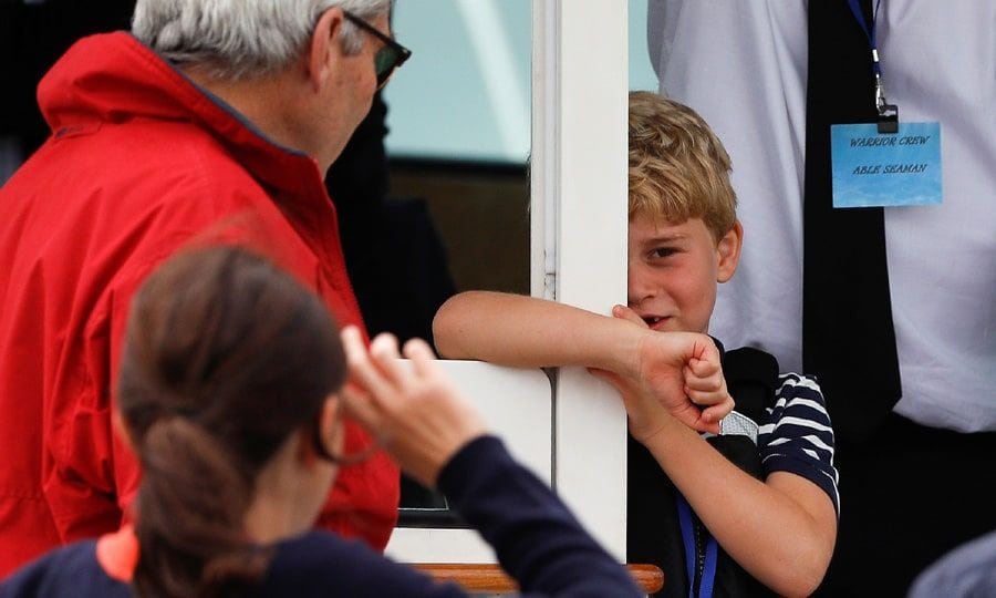 Prince George at King's Cup charity race