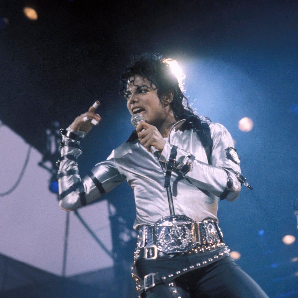 Michael Jackson en concert a Rotterdam en 1988