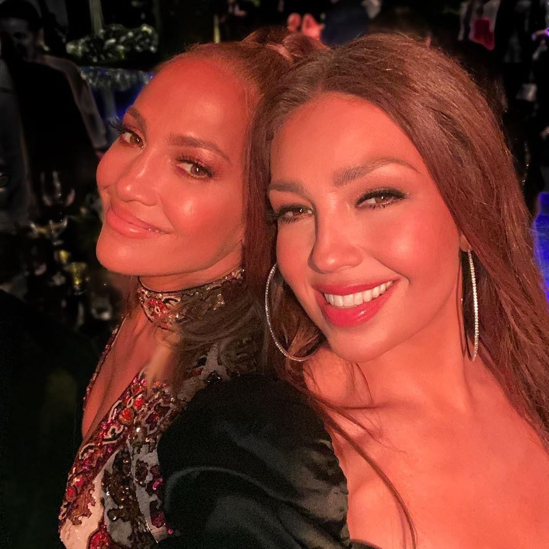 Jennifer Lopez and Thalia