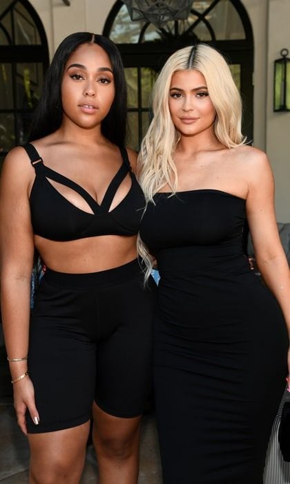 Jordyn Woods and Kylie Jenner