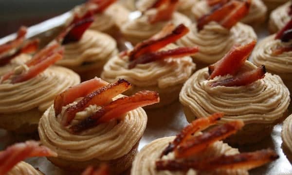 Bacon cupcakes