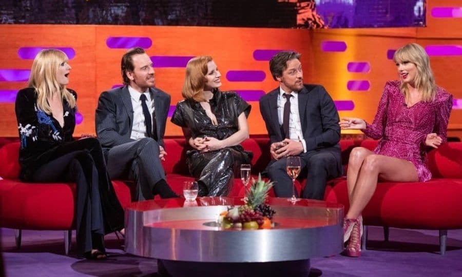 Taylor Swift and Sophie Turner on The Graham Norton Show