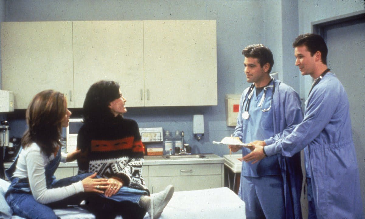 George Clooney & Noah Wyle on 'Friends'