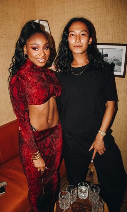 Normani and Alexander Wang