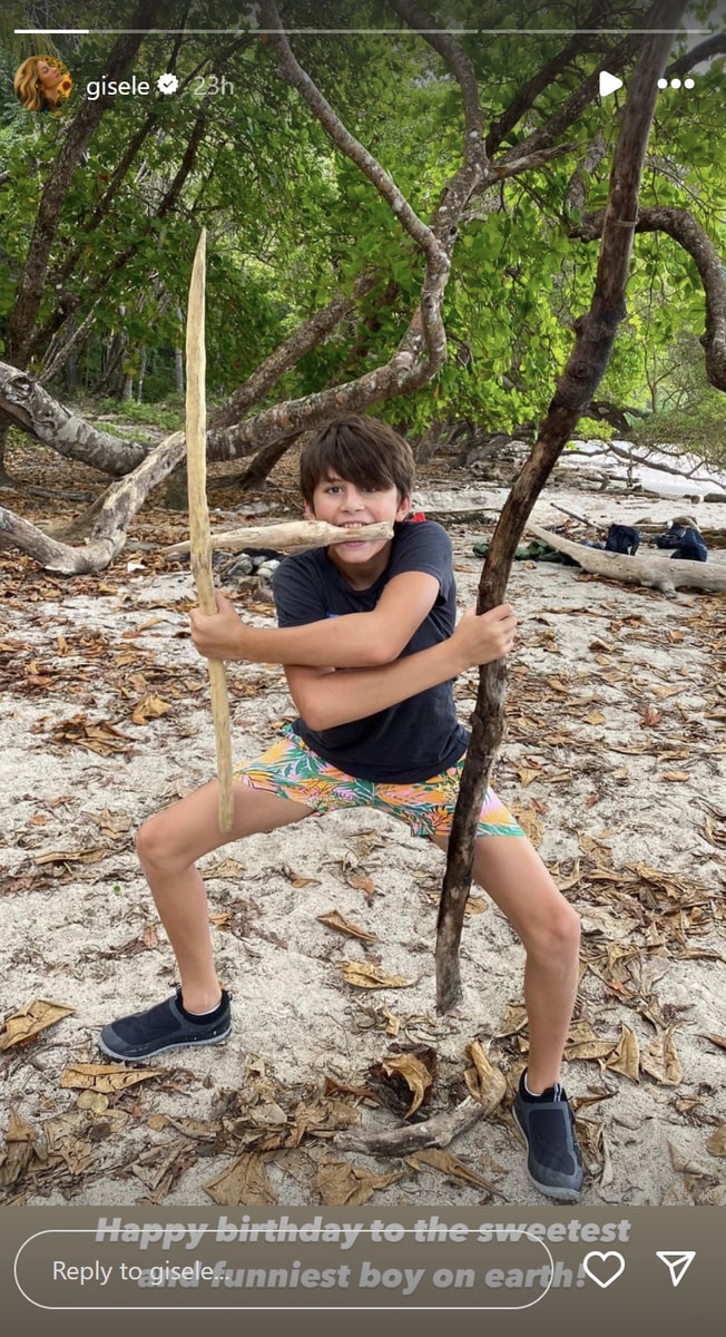 Gisele and Tom Brady's son Benjamin