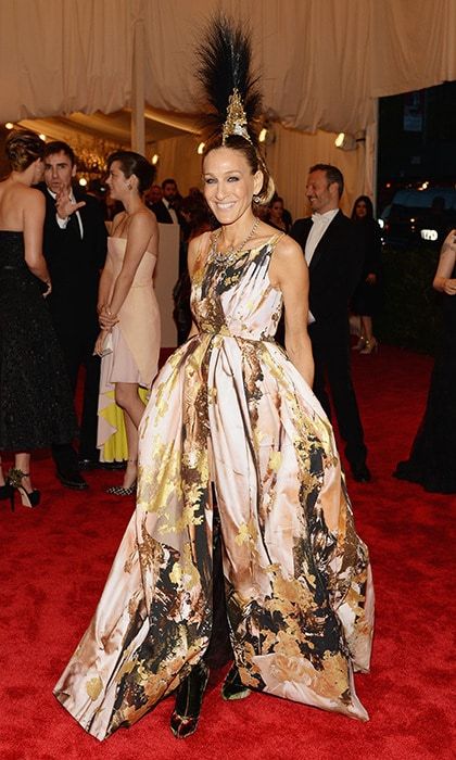 The couturier famously created Sarah Jessica Parker's standout gown for the 2013 Met Gala in NYC.
Photo: Getty Images