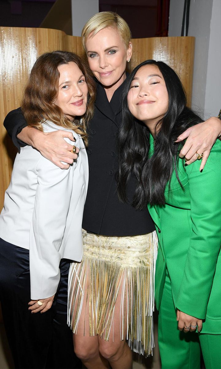 Charlize Theron, Drew Barrymore and Awkwafina