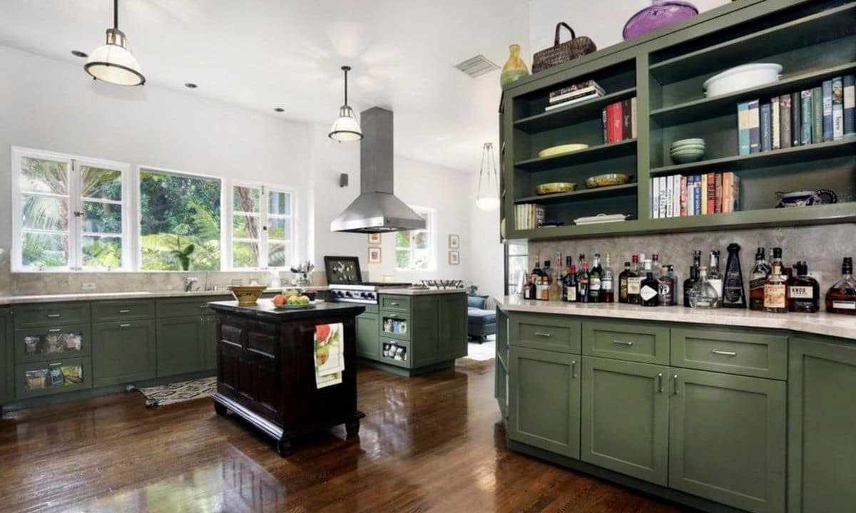 Kristen Stewart's new kitchen