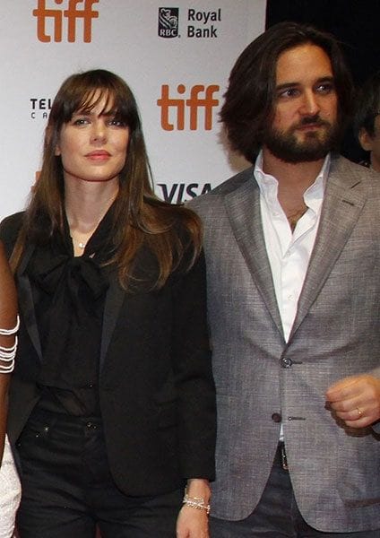 Charlotte Casiraghi and Dimitri Hassan at the Toronto International Film Festival