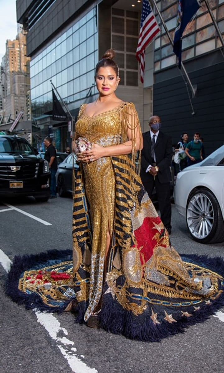 Sudha Reddy at the Met Gala 2021