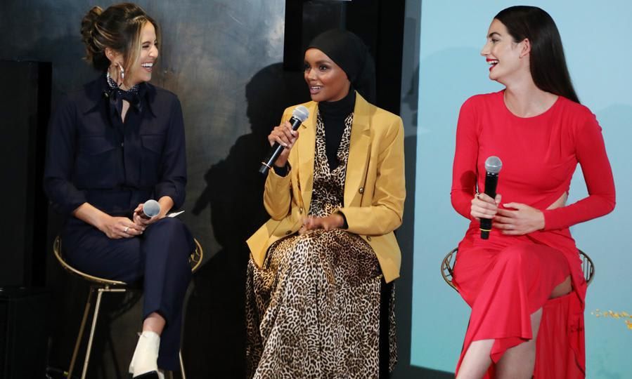 Lily Aldridge and Halima Aden